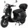 Motorroller Adria 50 ccm 45 km/h EURO 5 schwarz inkl. Topcase