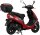 Mofaroller CityLeader 50 ccm 25 kmh EURO 5 rot inkl. Topcase