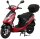 Mofaroller CityLeader 50 ccm 25 kmh EURO 5 rot inkl. Topcase