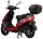 Motorroller CityLeader 50 ccm 45 kmh EURO 5 rot inkl. Topcase