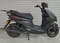 Mofaroller Speedstar FI 50 ccm 25 km/h EURO 5 mattschwarz - 301 km
