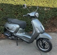 Motorroller Vita 125 ccm 85 km/h EURO 5 mattgrau - 451 km