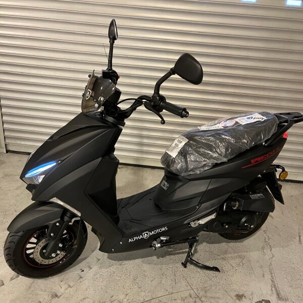 Motorroller Speedstar FI 50 ccm 45 kmh EURO 5 mattschwarz - 109 km