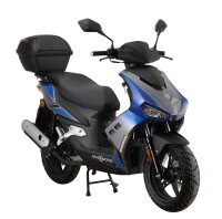Mofaroller Mustang FI 50 ccm 25 kmh EURO 5 blau-grau...