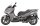 Motorroller Sport Cruiser 22 125 ccm EURO 5 grau