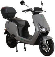 Elektroroller Rio 2000 W 25 kmh grau inkl. Topcase