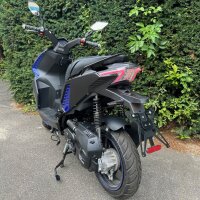 Motorroller Shark 50 ccm 45 km/h EURO 5 mattschwarz - 33 km