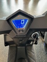 Motorroller Shark 50 ccm 45 km/h EURO 5 mattschwarz - 33 km