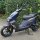 Motorroller Shark 50 ccm 45 km/h EURO 5 mattschwarz - 33 km