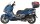 Motorroller Sport Cruiser 22 125 ccm EURO 5 blau inkl. Topcase