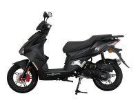 Motorroller Mustang FI 50 ccm 45 kmh EURO 5 mattschwarz