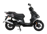 Motorroller Mustang FI 50 ccm 45 kmh EURO 5 mattschwarz