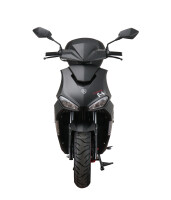 Mofaroller Mustang FI 50 ccm 25 kmh EURO 5 mattschwarz  inkl. Topcase