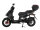 Mofaroller Mustang FI 50 ccm 25 kmh EURO 5 mattschwarz  inkl. Topcase