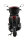 Mofaroller Mustang FI 50 ccm 25 kmh EURO 5 mattschwarz  inkl. Topcase