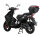 Motorroller Mustang FI 50 ccm 45 kmh EURO 5 mattschwarz inkl. Topcase