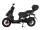 Motorroller Mustang FI 50 ccm 45 kmh EURO 5 mattschwarz inkl. Topcase