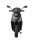 Motorroller Mustang FI 50 ccm 45 kmh EURO 5 mattschwarz inkl. Topcase