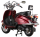 Motorroller Retro Firenze 125 ccm 85 km/h EURO 5 weinrot