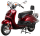 Motorroller Retro Firenze 125 ccm 85 km/h EURO 5 weinrot