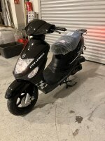 Mofaroller CityLeader 50 ccm 25 kmh EURO 5 schwarz - 30 km