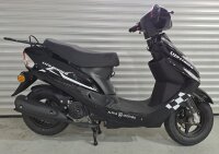 Motorroller CityLeader 50 ccm 45 kmh EURO 5 schwarz - 73 km
