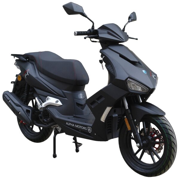 Motorroller Mustang FI 125 ccm 85 km/h EURO 5+ mattschwarz