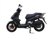 Motorroller Mustang FI 125 ccm 85 km/h EURO 5 mattschwarz