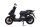 Motorroller Mustang FI 125 ccm 85 km/h EURO 5+ mattschwarz