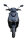 Motorroller Mustang FI 125 ccm 85 km/h EURO 5+ mattschwarz