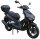 Motorroller Mustang FI 125 ccm 85 km/h EURO 5 mattschwarz