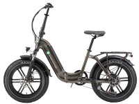 E-Bike Tiefeinsteiger Klapprad GS5 250 W 20 Zoll anthrazit grau