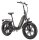 E-Bike Tiefeinsteiger Klapprad GS5 250 W 20 Zoll anthrazit