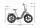 E-Bike Tiefeinsteiger Klapprad GS5 250 W 20 Zoll grau