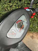 Motorroller CityLeader 50 ccm 45 kmh EURO 5 rot - 25 km