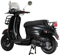 Motorroller Adria 50 ccm 45 km/h EURO 5 schwarz inkl. Windschild