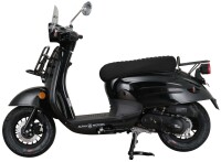 Motorroller Adria 50 ccm 45 km/h EURO 5 schwarz inkl. Windschild