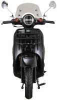 Motorroller Adria 50 ccm 45 km/h EURO 5 schwarz inkl. Windschild