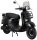 Motorroller Adria 50 ccm 45 km/h EURO 5 schwarz inkl. Windschild