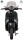 Motorroller Adria 50 ccm 45 km/h EURO 5 schwarz inkl. Windschild