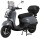 Mofaroller Adria 50 ccm 25 km/h EURO 5 grau inkl. Topcase