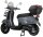 Motorroller Adria 50 ccm 45 km/h EURO 5 grau inkl. Windschild und Topcase