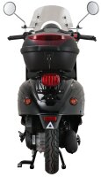 Motorroller Adria 50 ccm 45 km/h EURO 5 schwarz inkl. Windschild und Topcase
