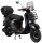 Motorroller Adria 50 ccm 45 km/h EURO 5 schwarz inkl. Windschild und Topcase