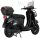 Motorroller Adria 50 ccm 45 km/h EURO 5 schwarz inkl. Windschild und Topcase