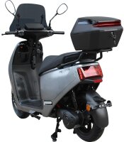 Elektroroller HYPE 3000 W 85 km/h silber inkl. Topcase & Windschild