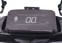 Elektroroller HYPE 3000 W 85 km/h silber inkl. Topcase & Windschild