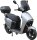 Elektroroller HYPE 3000 W 85 km/h silber inkl. Topcase & Windschild