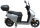 Elektroroller HYPE 3000 W 85 km/h silber inkl. Topcase & Windschild