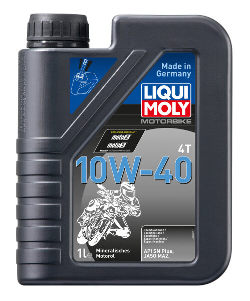 23x Liqui Moly 125ml Motorbike 4T Bike-Additive Benzin-Additiv für